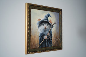 Mousedalf / Framed Oilpainting / 30x30cm / 11x11“