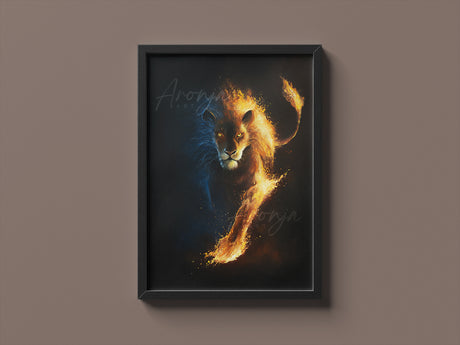 King Of Fire - (Print)