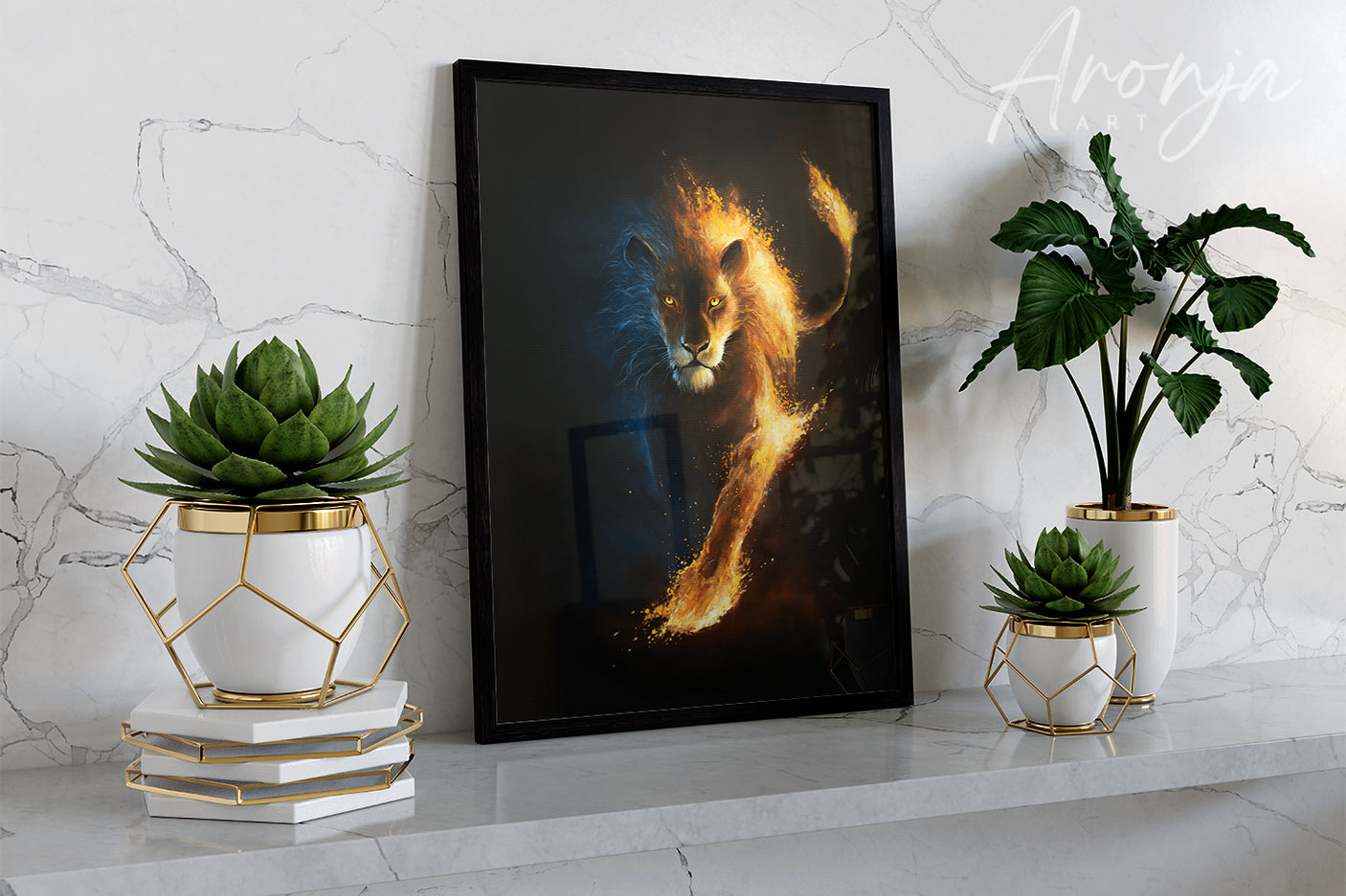 King Of Fire - (Print)