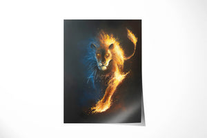 King Of Fire - (Print)