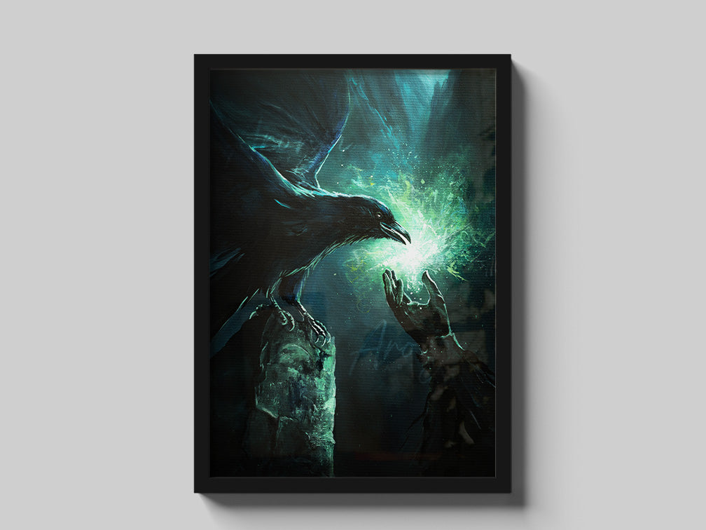 Gift Of The Raven - Sorcery TCG Print