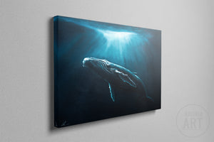 Humpback Whale- (Print)