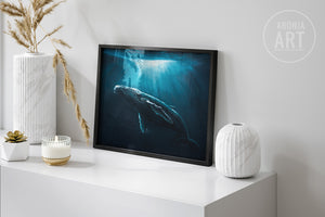 Humpback Whale- (Print)