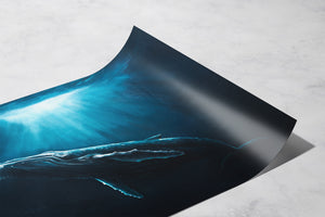 Humpback Whale- (Print)