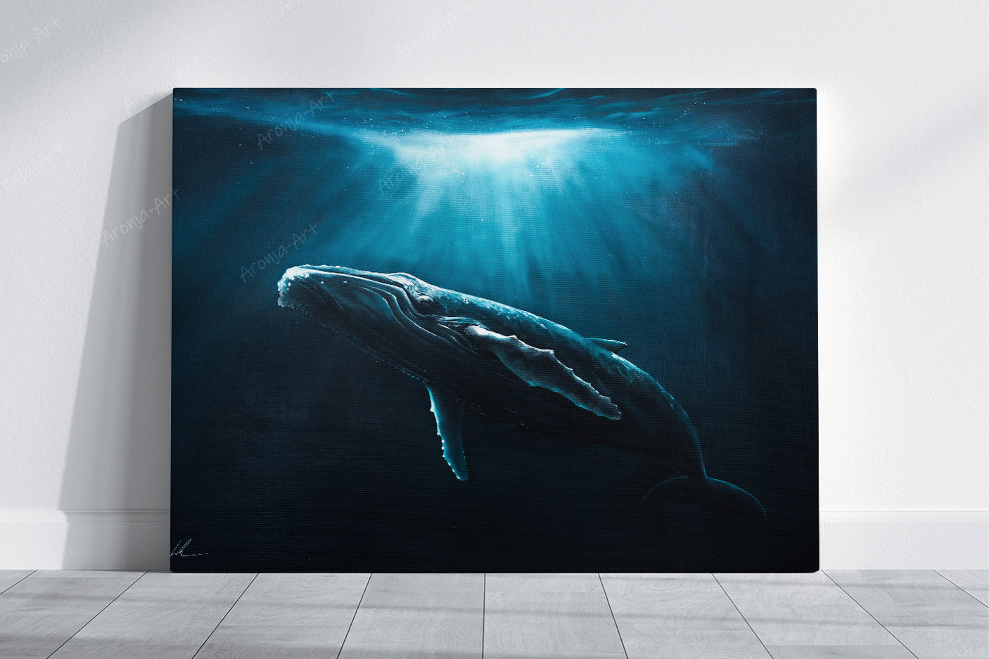 Humpback Whale- (Print)