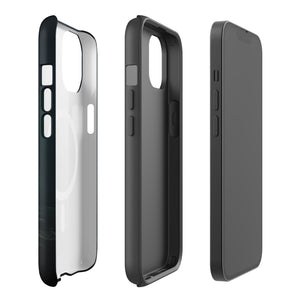 Invigorate- Tough case for Samsung Galaxy phone case by Aronja-Art, dual layer, matte black TPU liner
