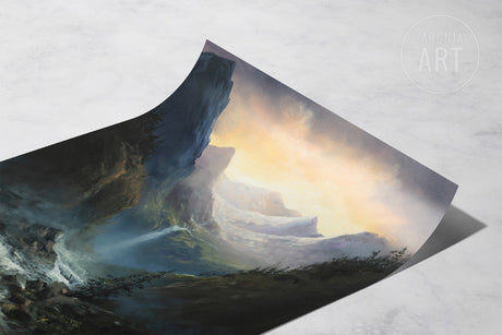 Mountain River (Print)