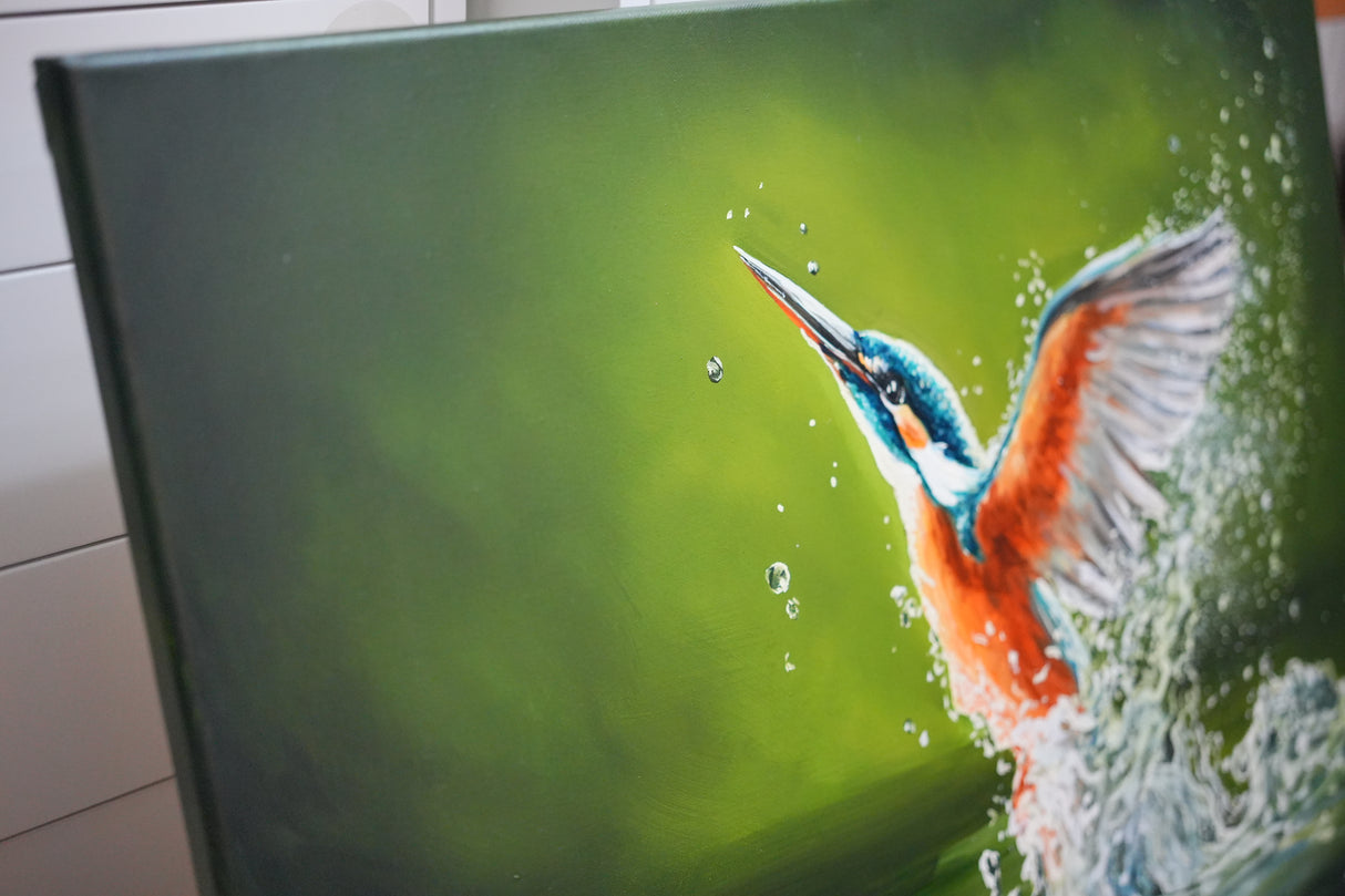 Wings Of Water - Original Oil Painting
