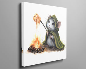Mousewise with Cheese - (Square Print)