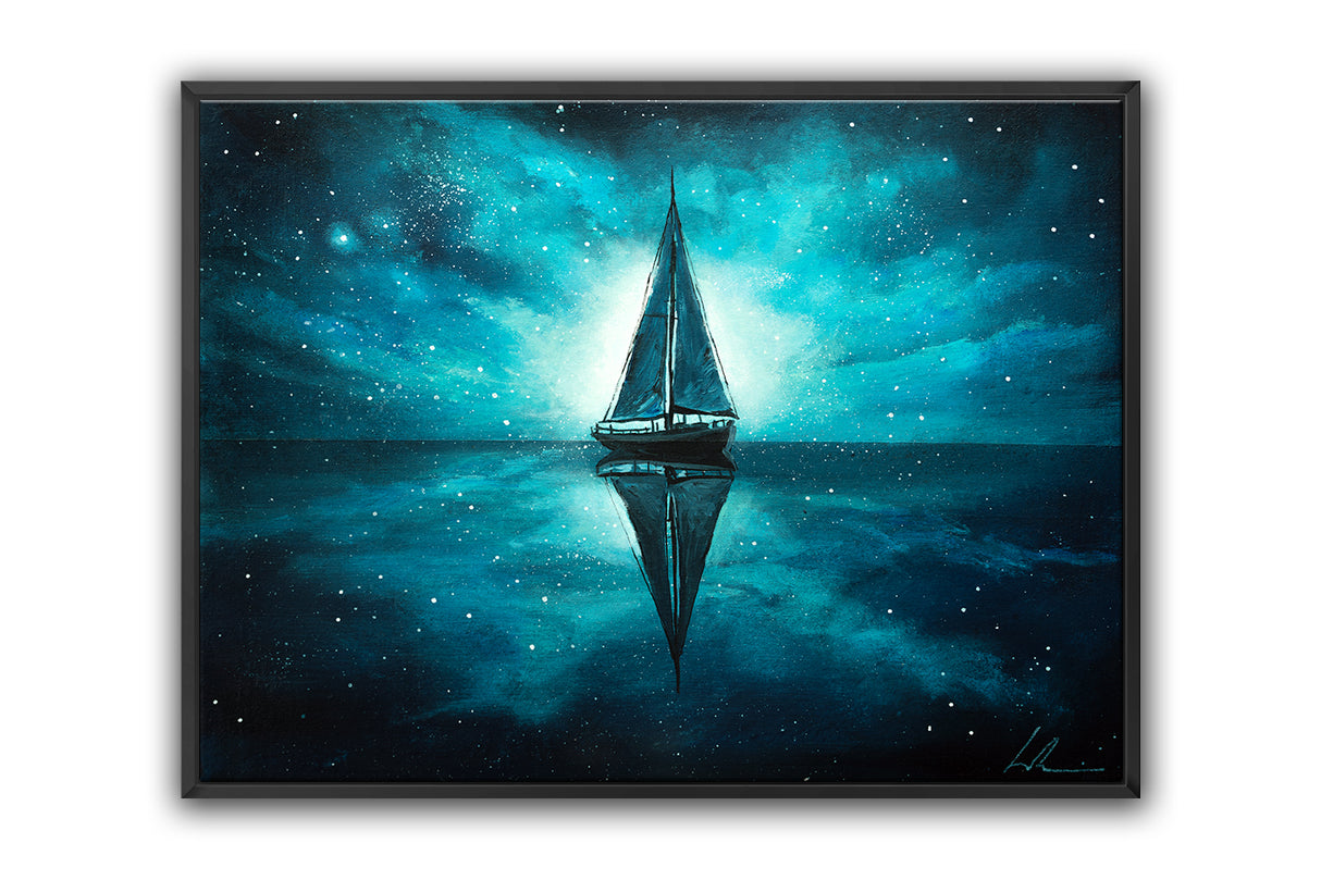 Sailing through the Stars - Print