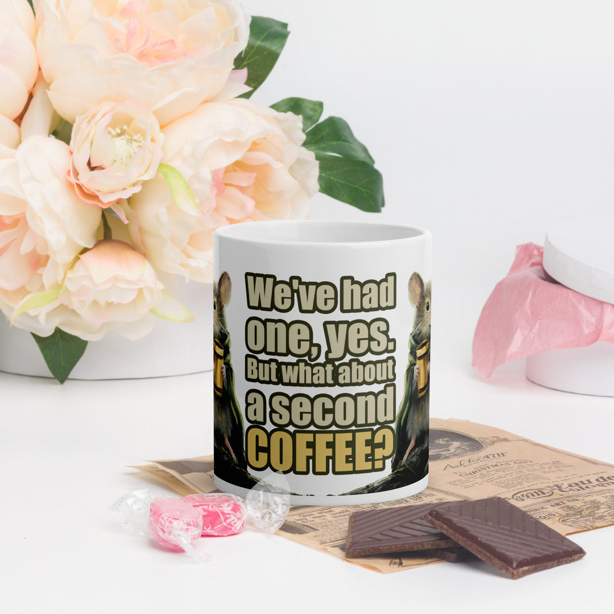 Merry and Pippin Mouse Second Coffee Mug