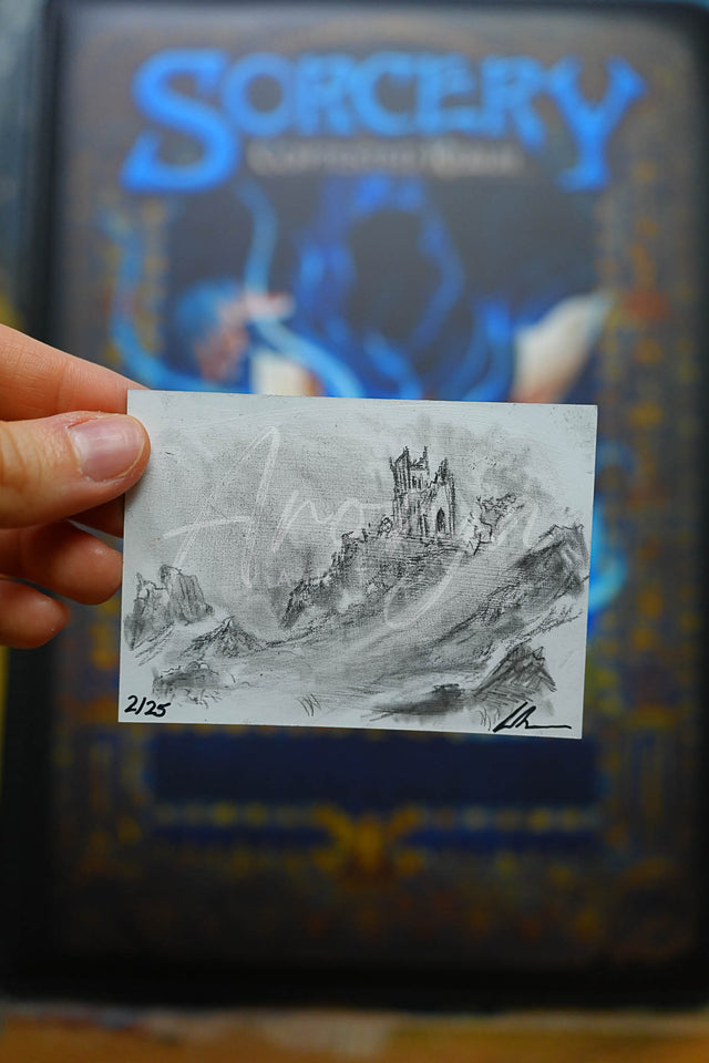 Sorcery TCG Artist Proof "Silent Hills" #2/25