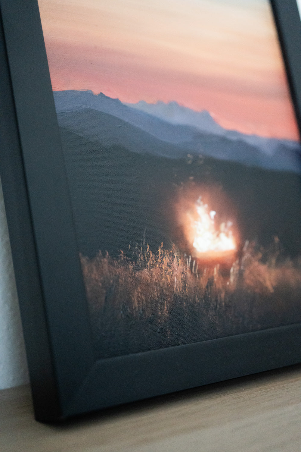 Midsummer / framed Oilpainting / 18x24cm