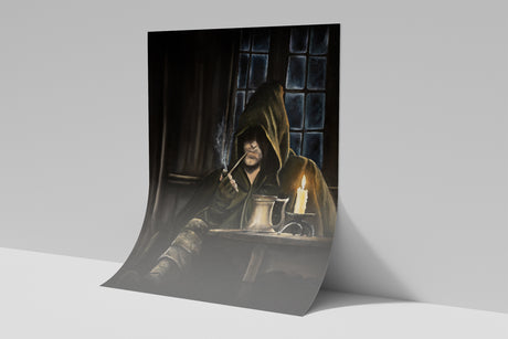 GLOW IN THE DARK PRINT: The Man In The Corner