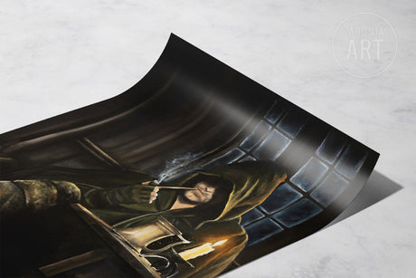 GLOW IN THE DARK PRINT: The Man In The Corner