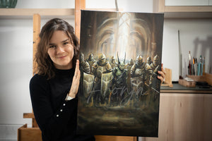 SORCERY Gothic Original Painting "Swap" - 60x40cm / Acrylics