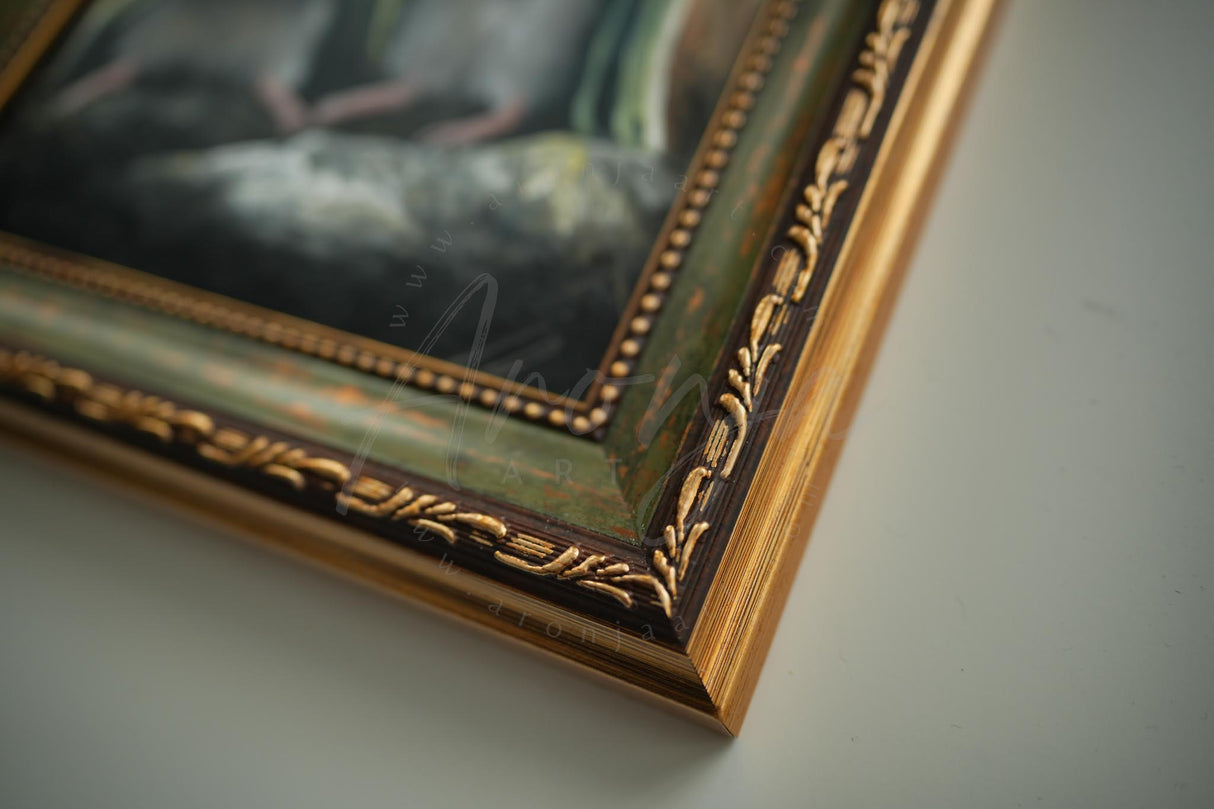 Tiny Pints / Framed Acrylicpainting / 18x24cm