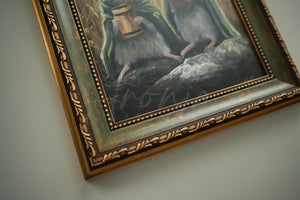 Tiny Pints / Framed Acrylicpainting / 18x24cm