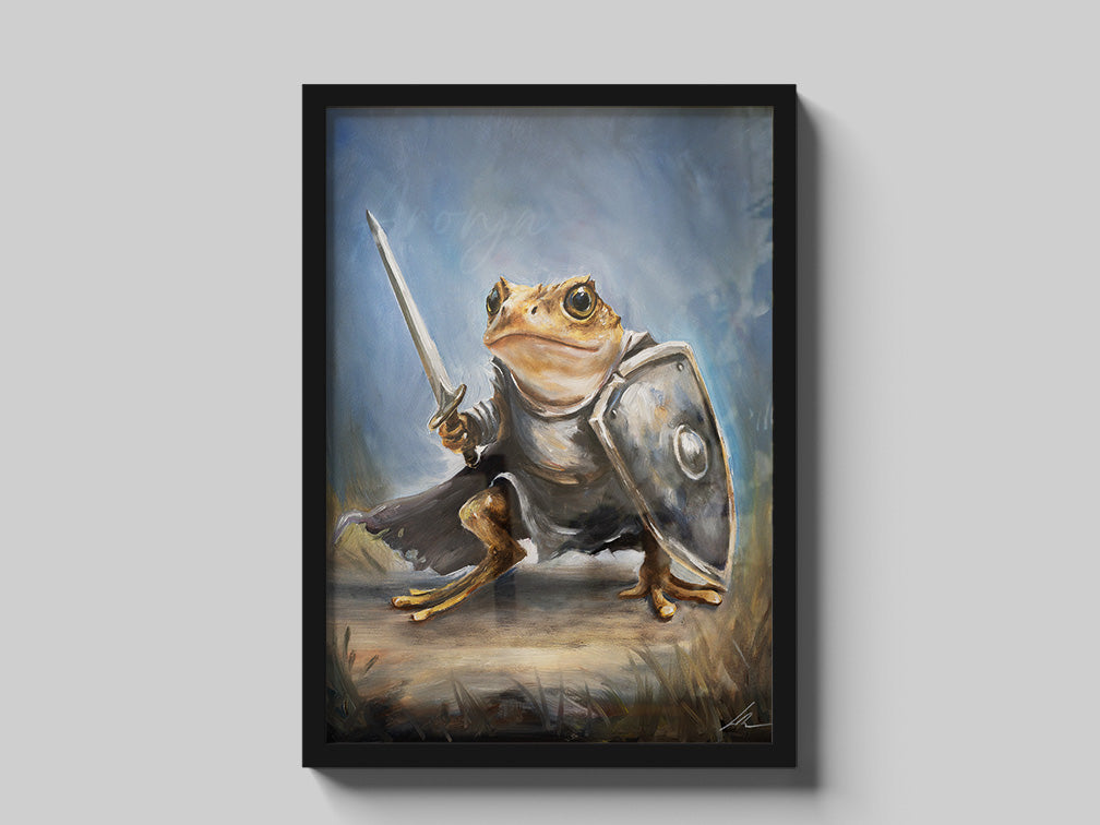 Toad Warrior (Print)