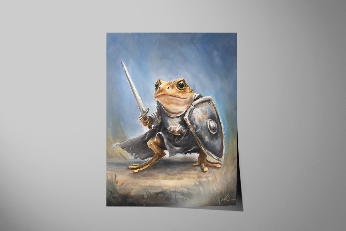 Toad Warrior (Print)