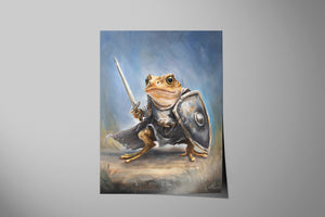 Toad Warrior (Print)