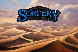 SORCERY Gothic Original Painting "Vast Desert" - 60x40cm / Acrylics