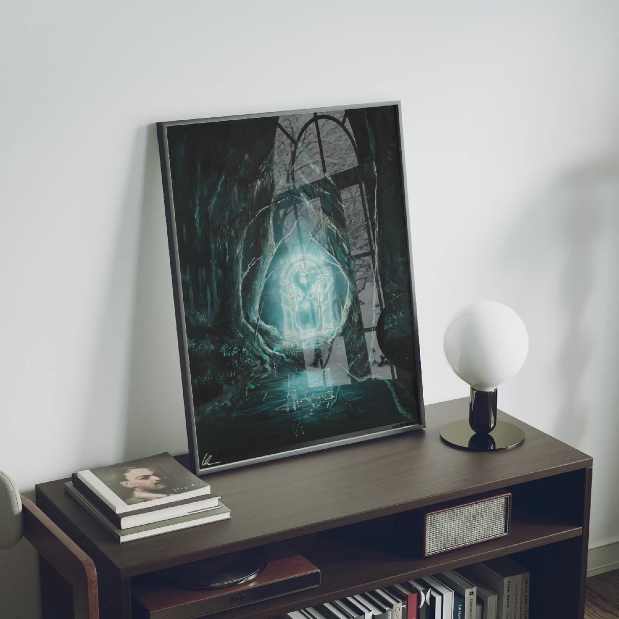 The Glowing Door - (Print)