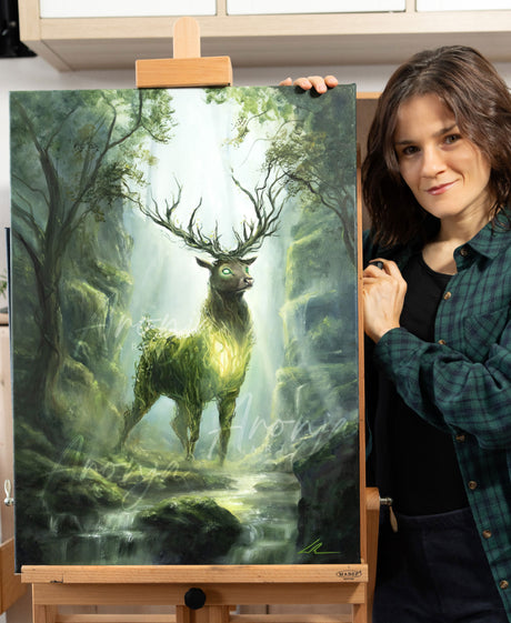King Of The Forest - Original Oil Painting